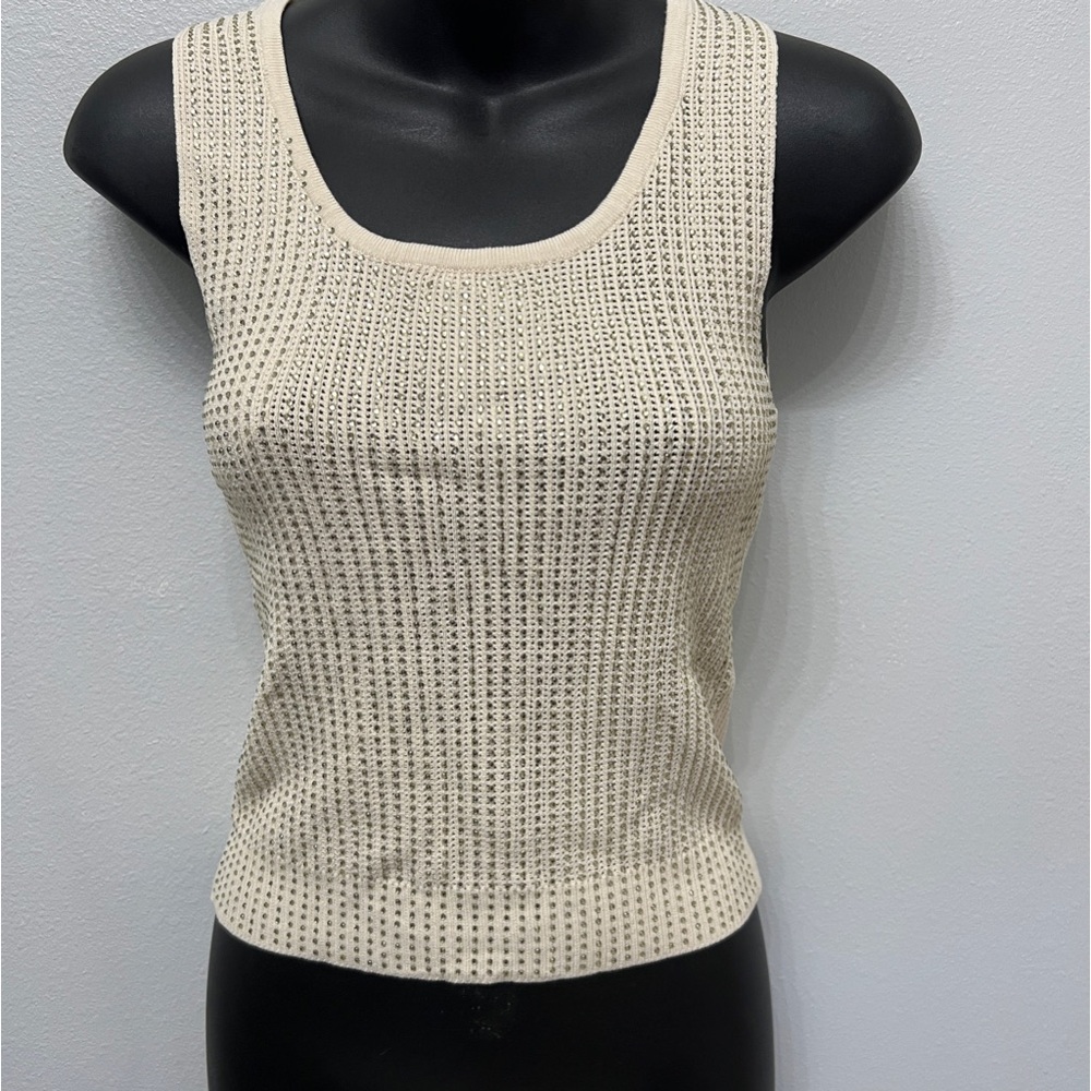 Lizette Collection Rhinestone Knit Top